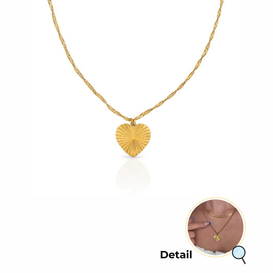 Love You Baby Gold Necklace