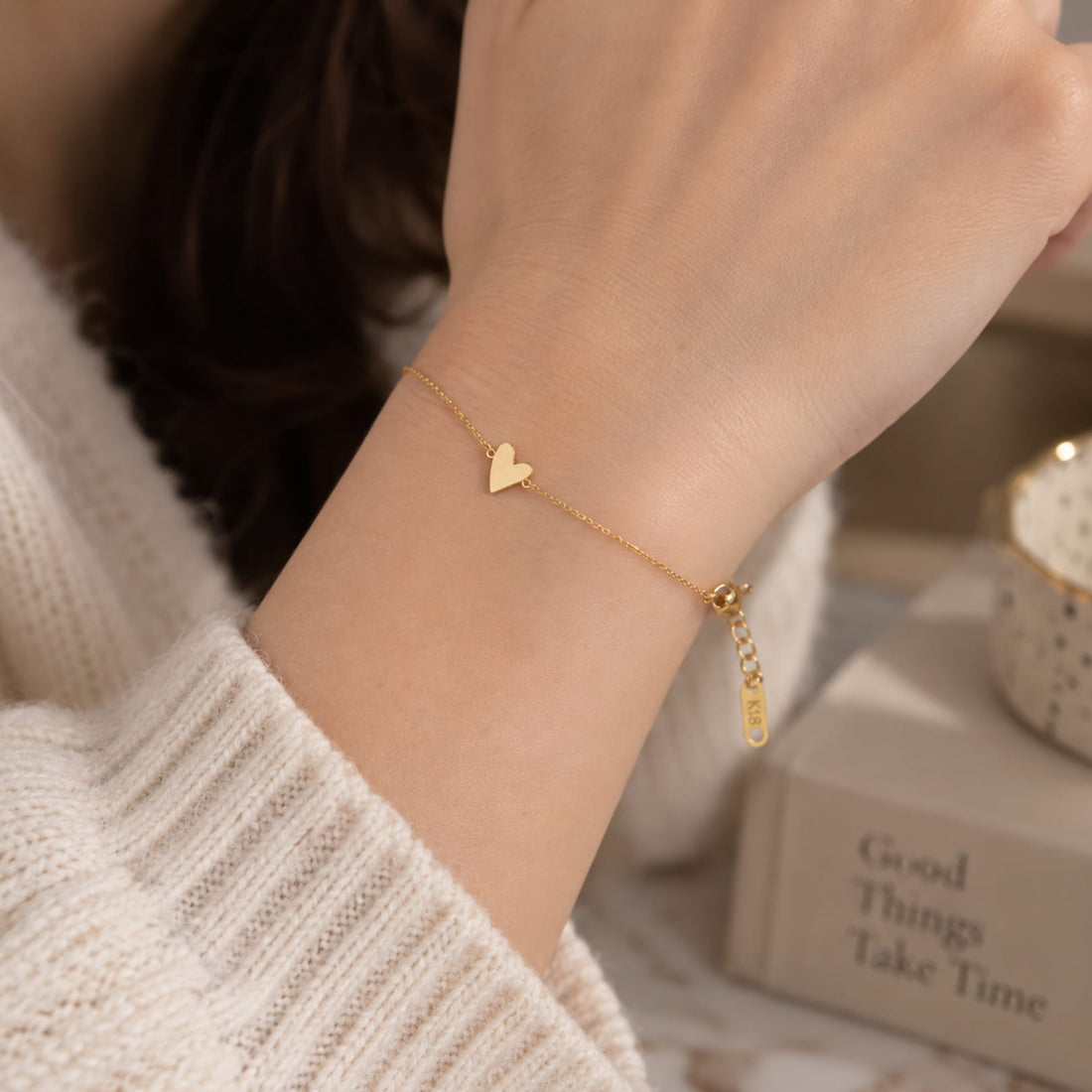 Mini Heart Gold Bracelet