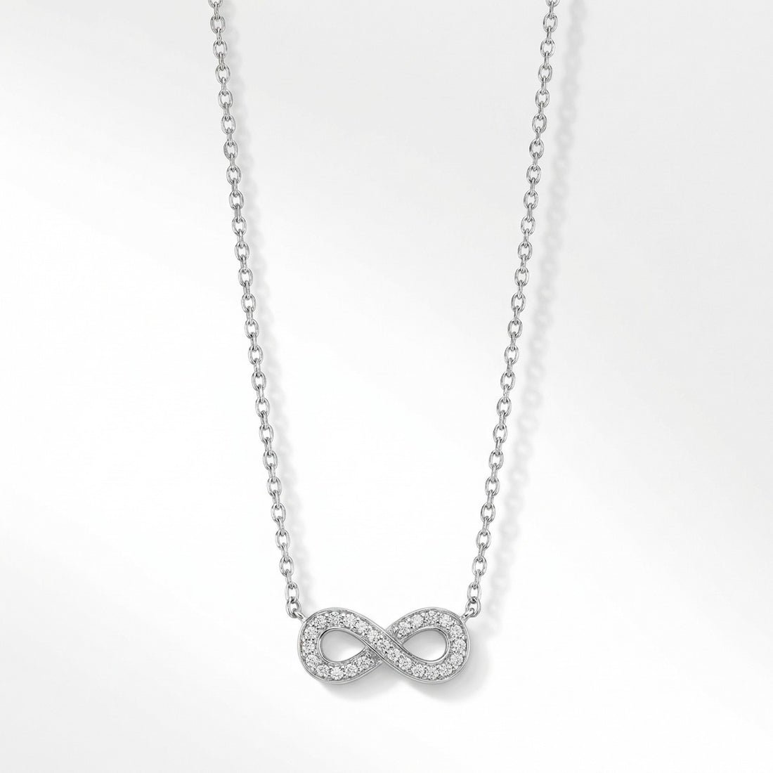 Infinity Bling Necklace