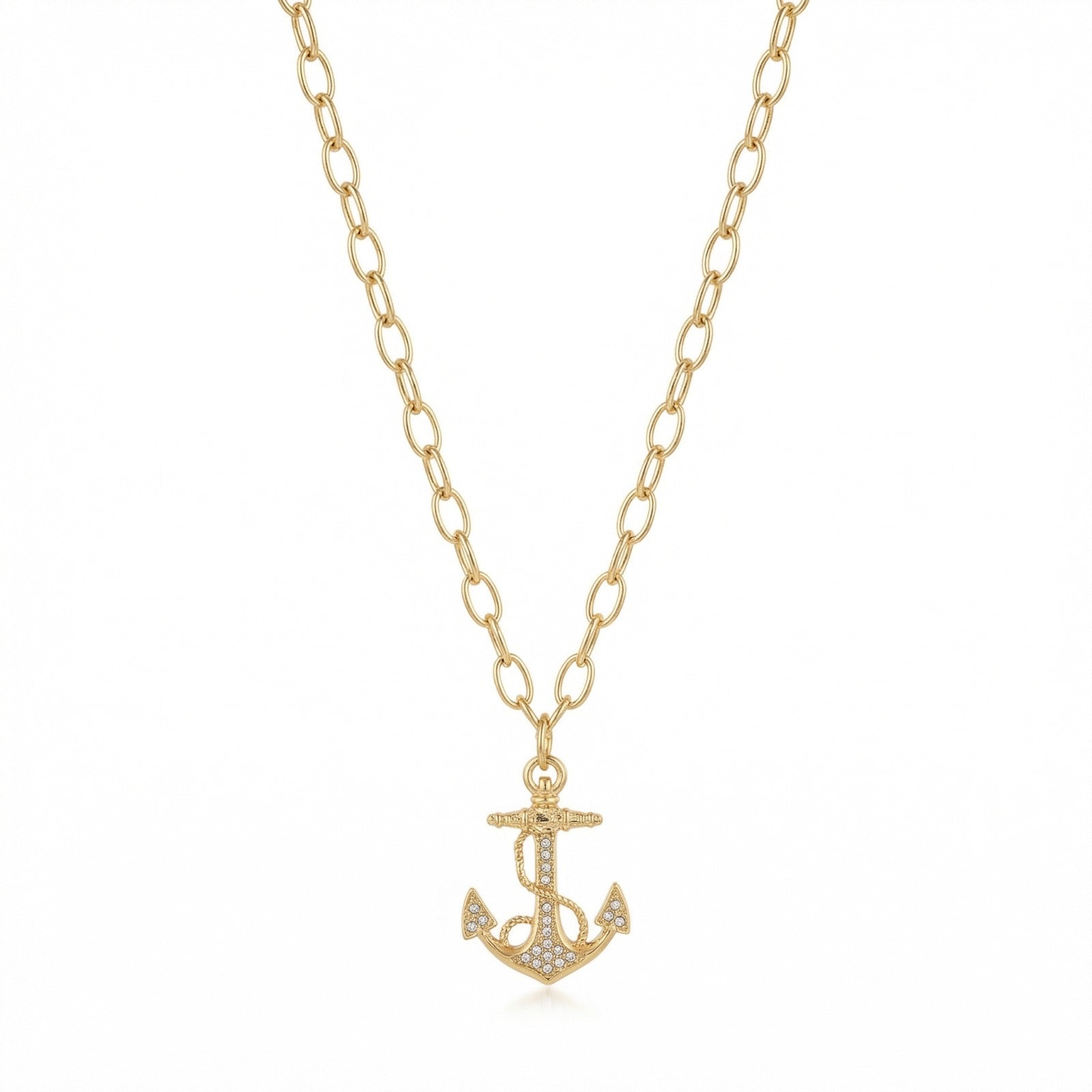 High Tides Anchor Necklace