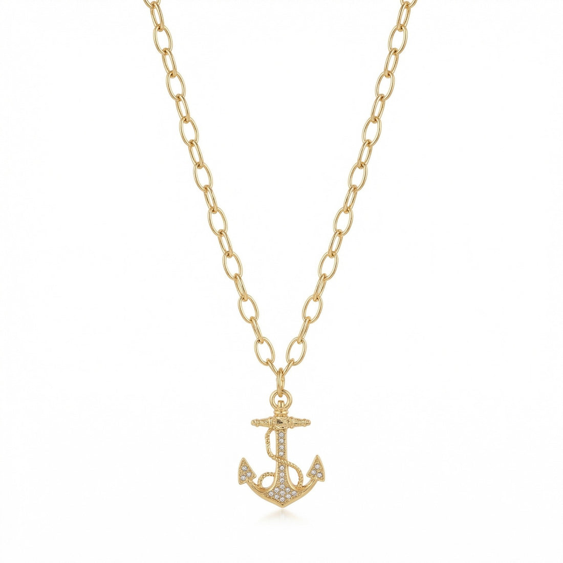High Tides Anchor Necklace
