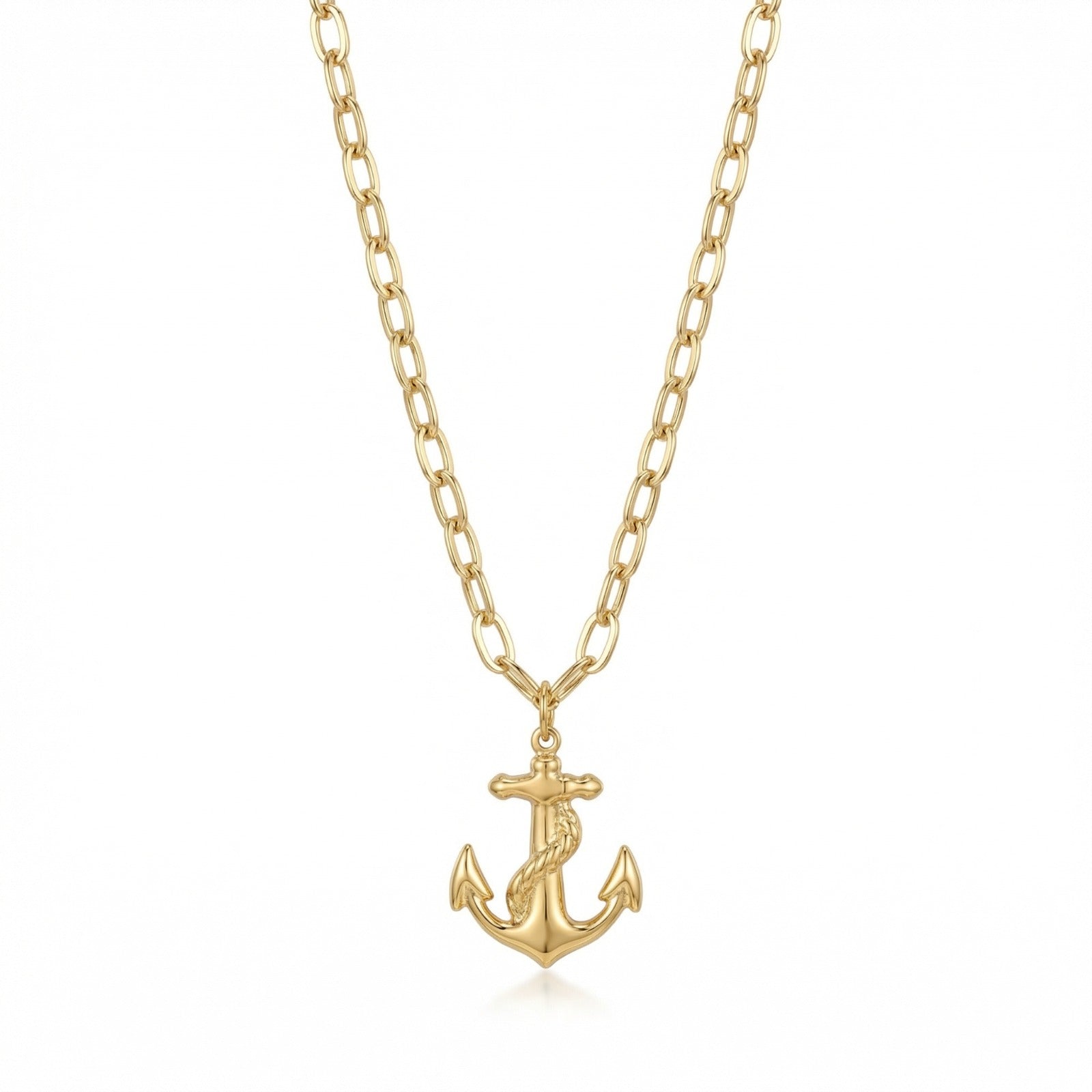 High Tides Anchor Necklace