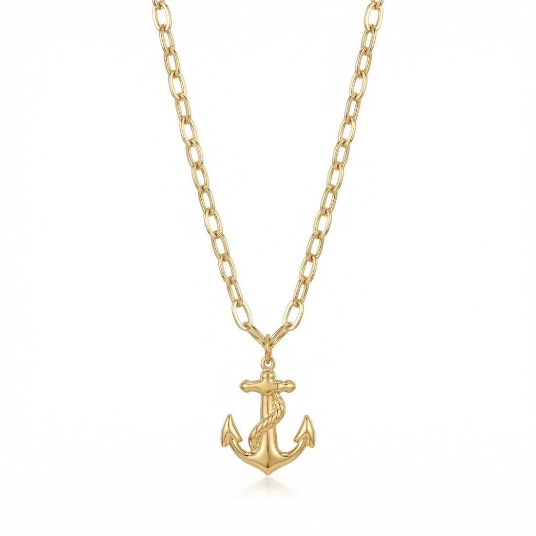 High Tides Anchor Necklace