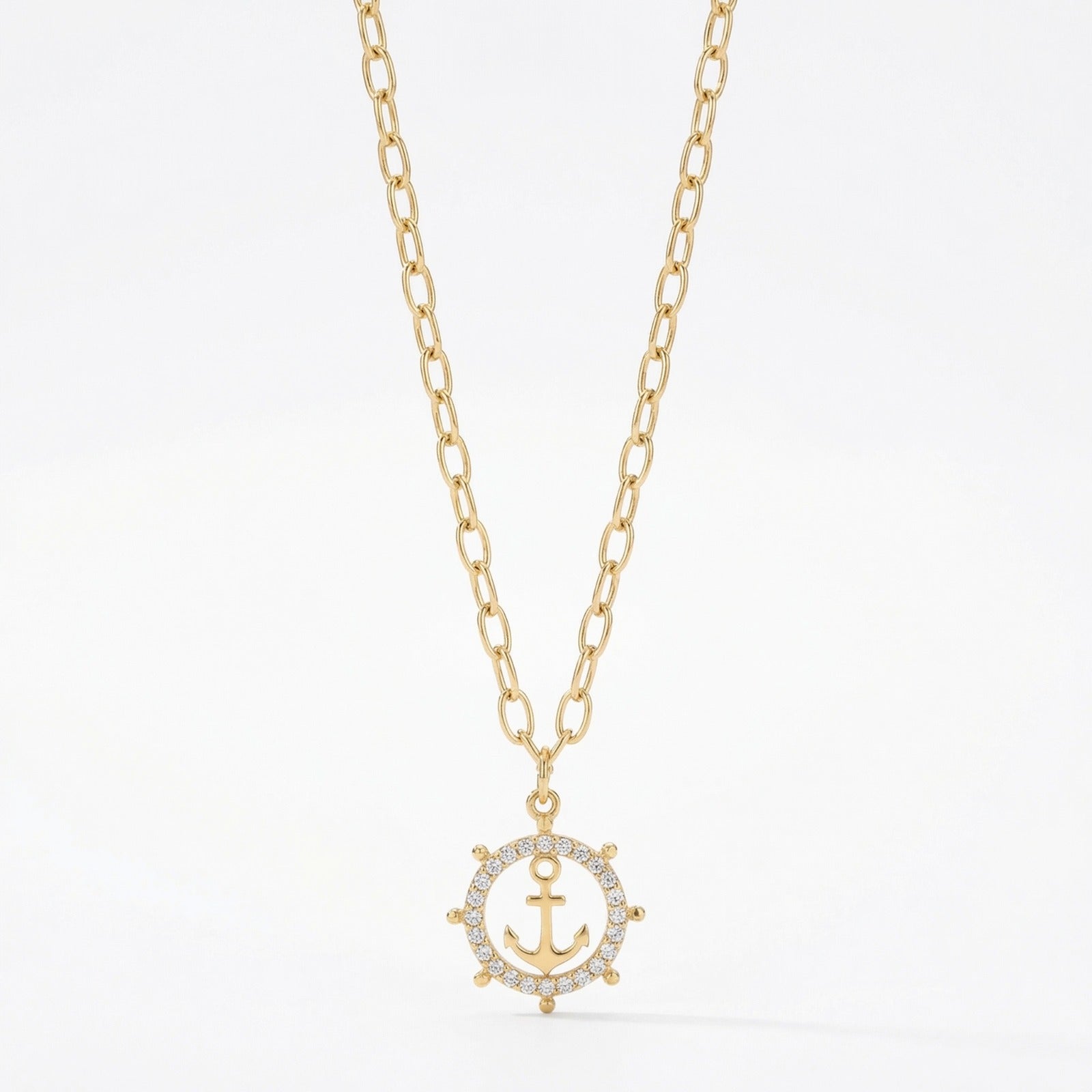 High Tides Anchor Necklace