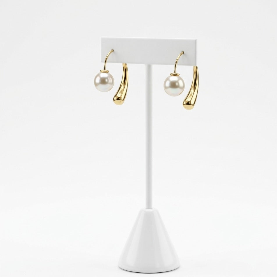 The Pearl Slide Earrings
