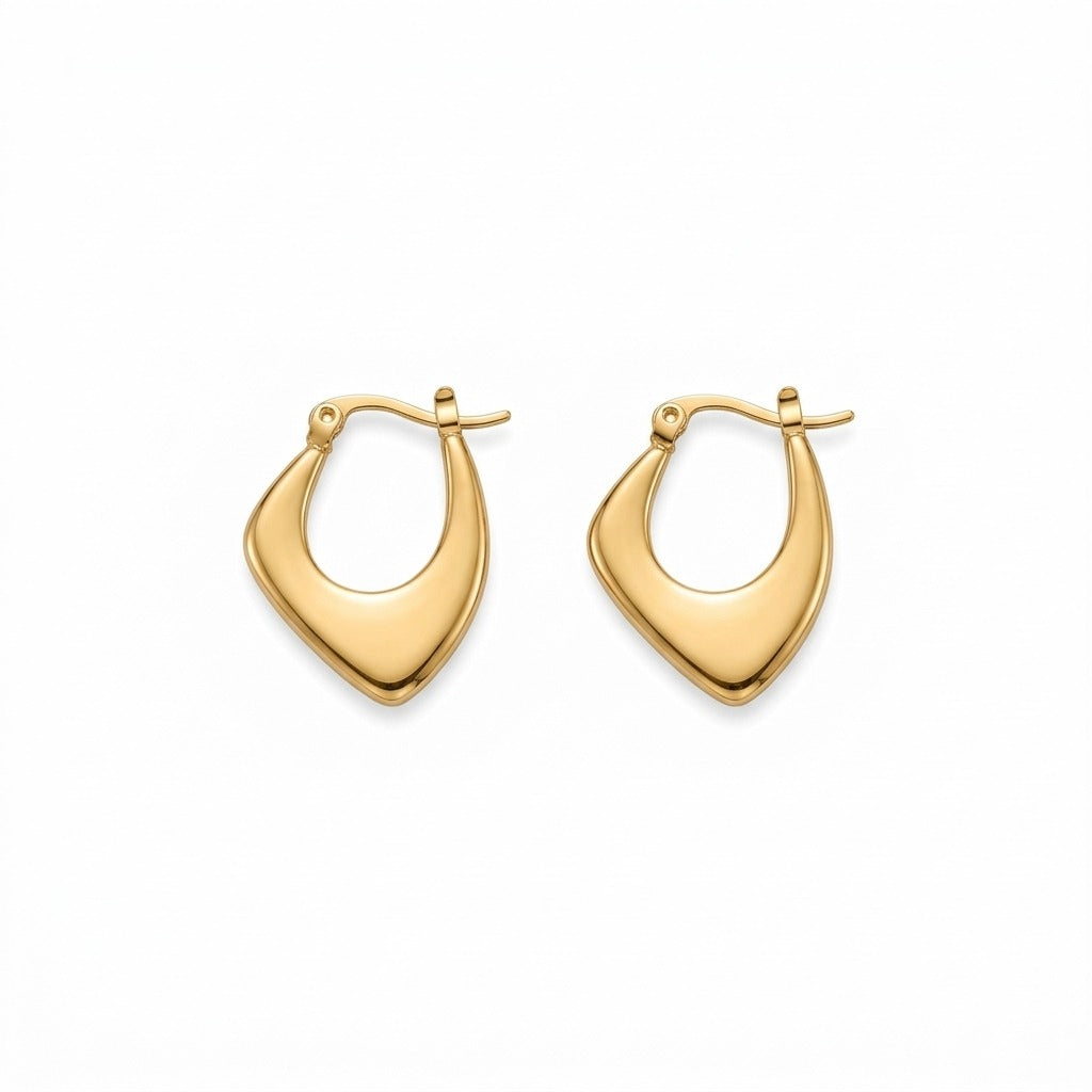 The Melted Gold Hoops