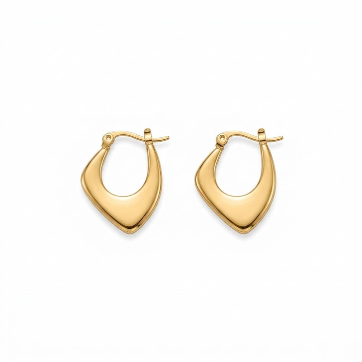 The Melted Gold Hoops