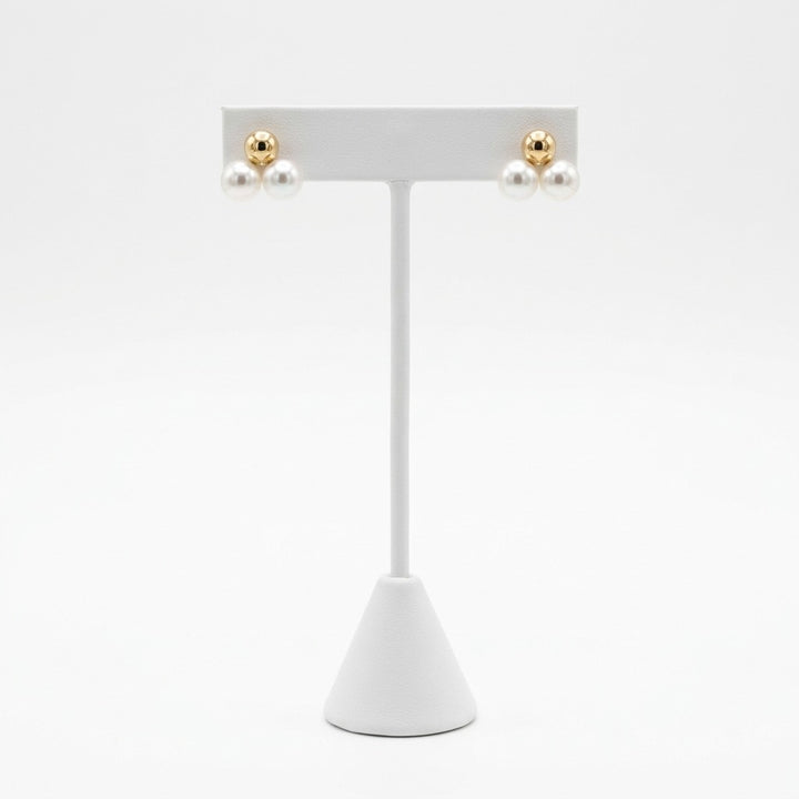 The Pearly Cherry Earrings