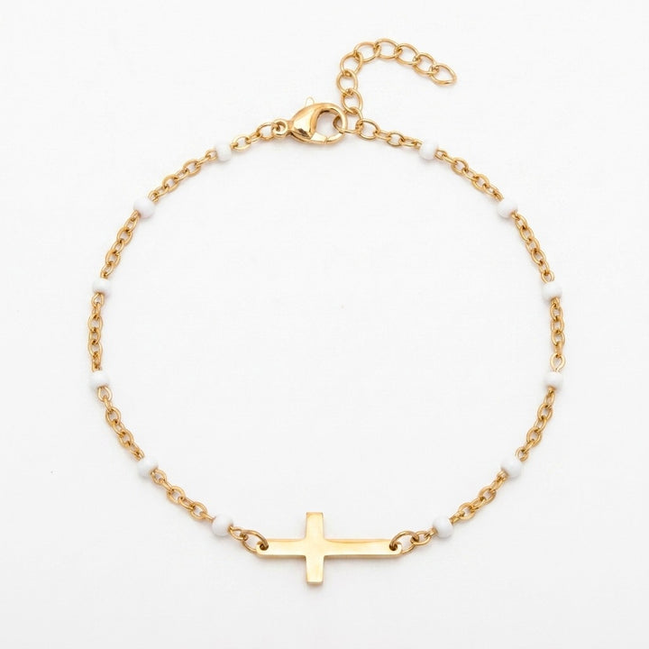 The Faith Bracelet with Colorful Beads