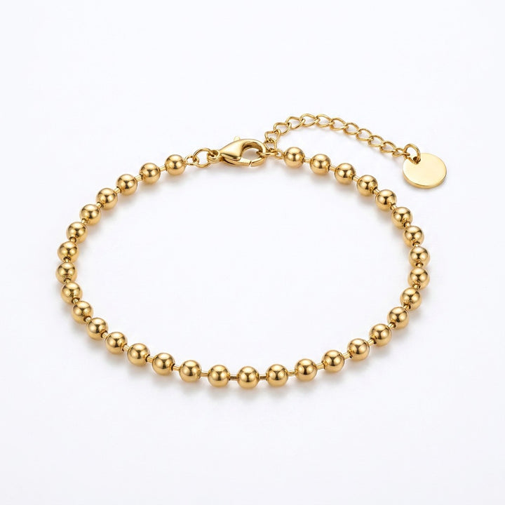 Ball Chain Gold Bracelet