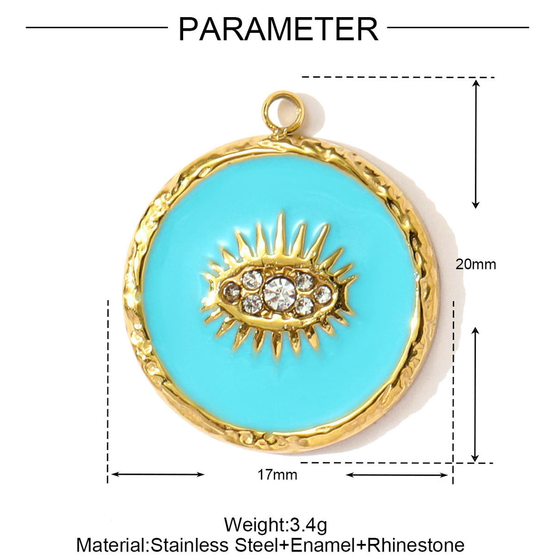 Build Your Own Charm - Evil Eye Charms