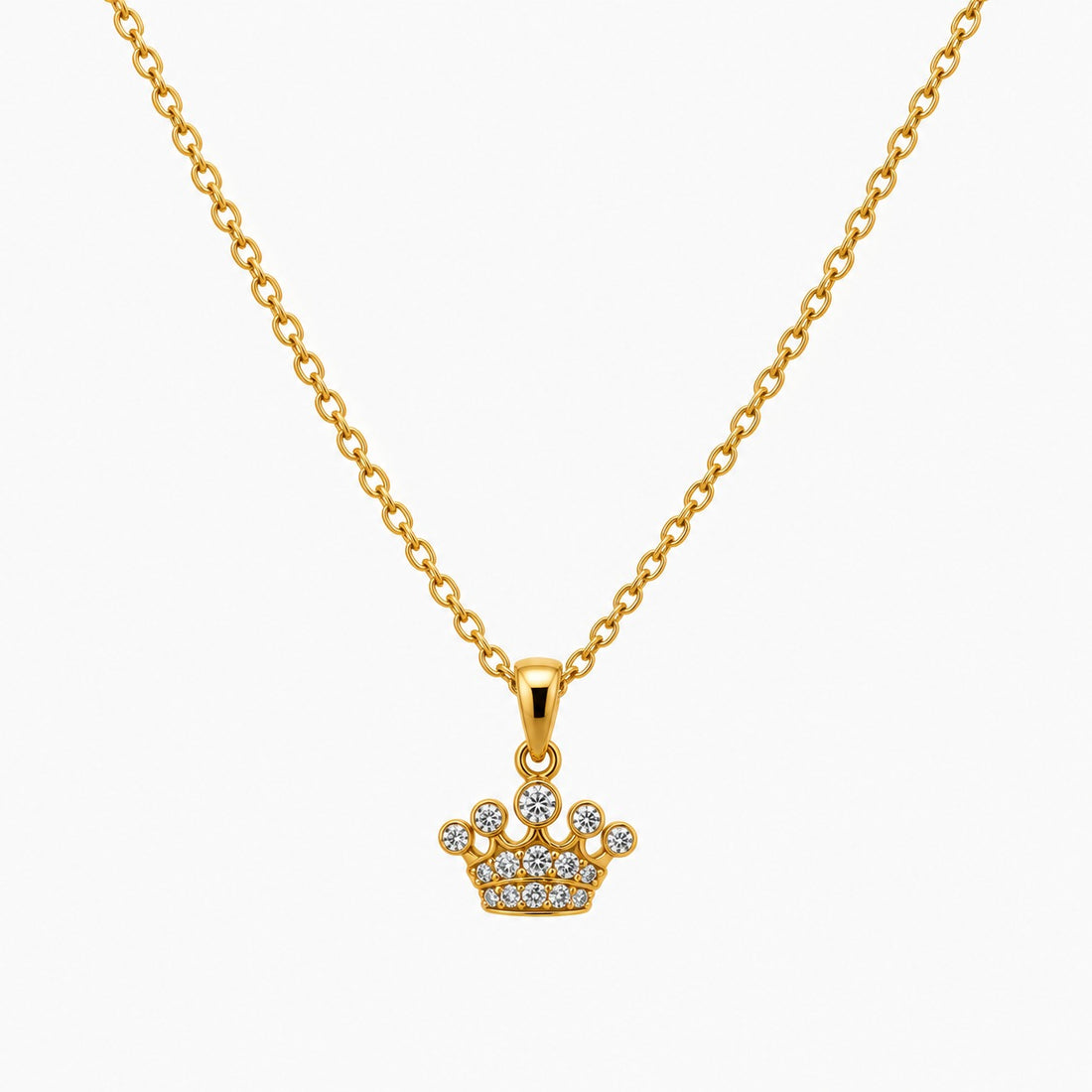 The Crown Rhinestone Necklace