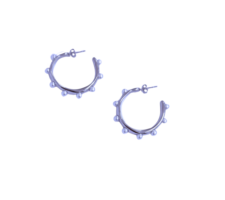 The Chunky Isla & Pearl Hoops