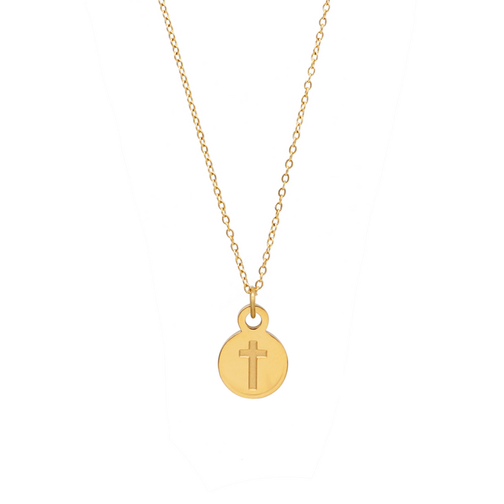 Polished Go With Grace Cross Necklace