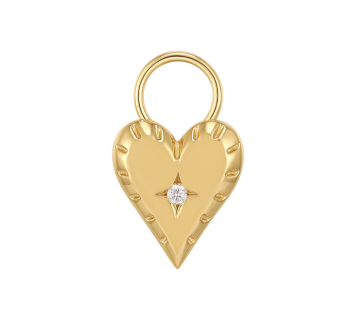 The Mini Studded Gold Hoops