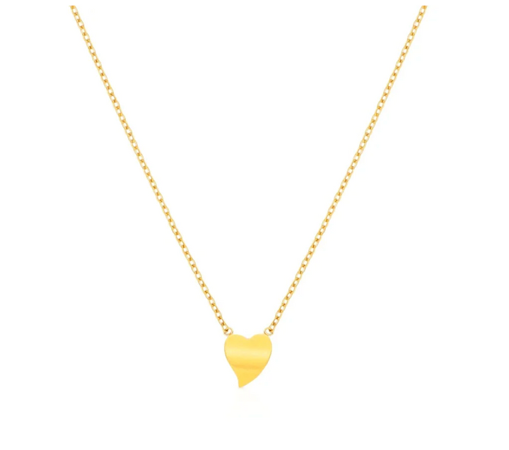 Dear To My Heart Gold Necklace