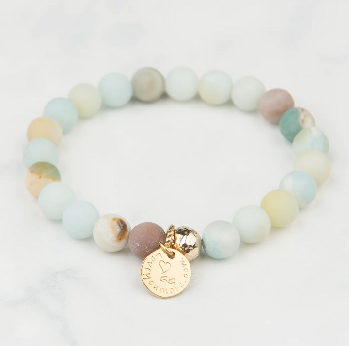 The Luna Bracelet in Ice