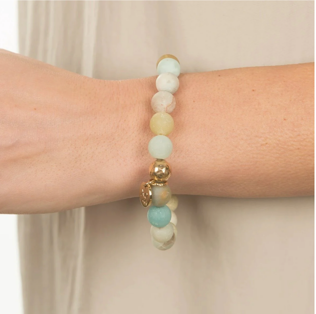 The Luna Bracelet in Ice