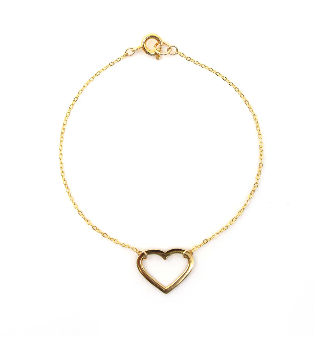 Follow Your Heart Silhouette Bracelet