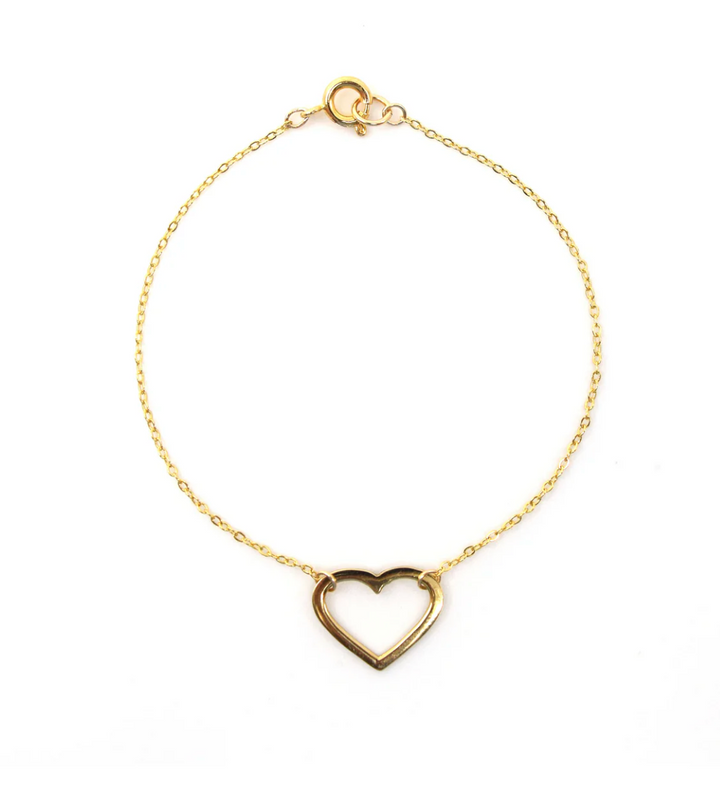 Follow Your Heart Silhouette Bracelet
