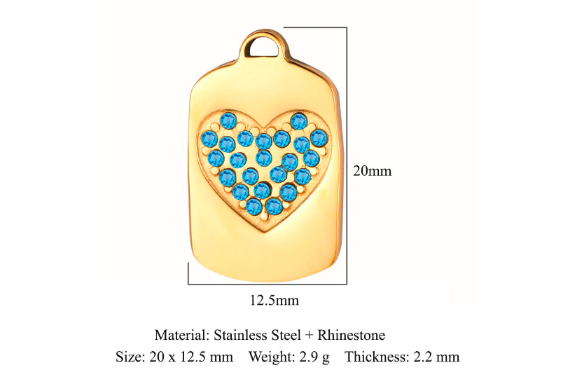 Build Your Own Charm - Heart Charms