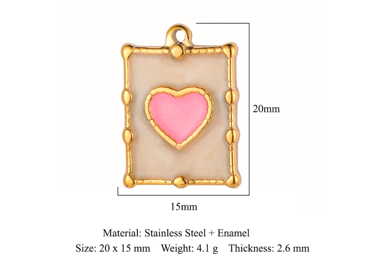 Build Your Own Charm - Heart Charms