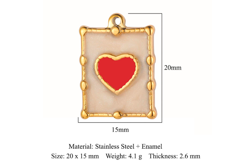 Build Your Own Charm - Heart Charms
