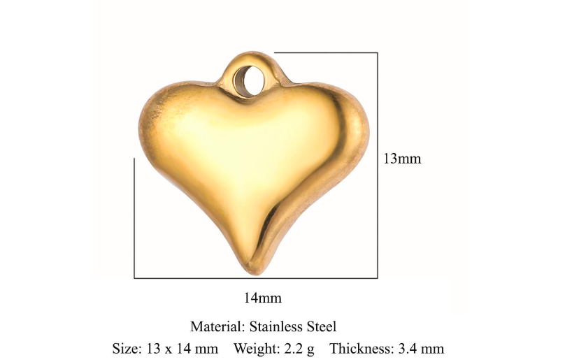 Build Your Own Charm - Heart Charms