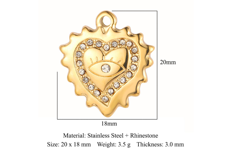 Build Your Own Charm - Heart Charms
