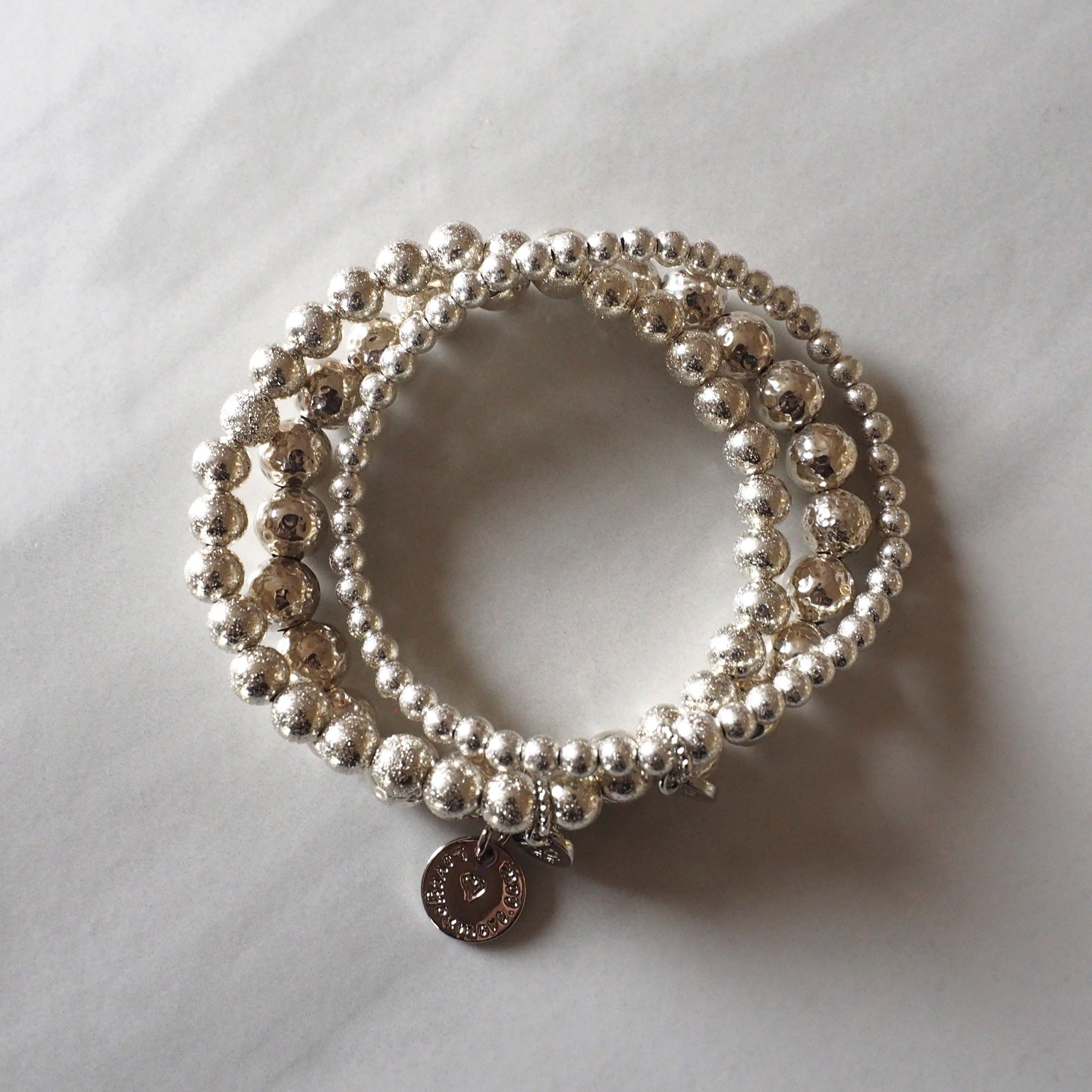 Eternity Bracelet in Silver Shimmer