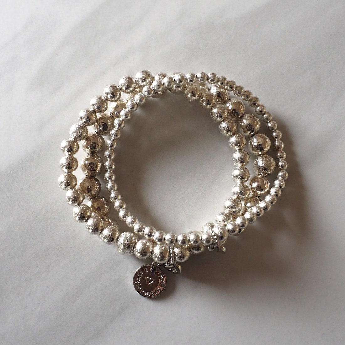Eternity Bracelet in Silver Shimmer