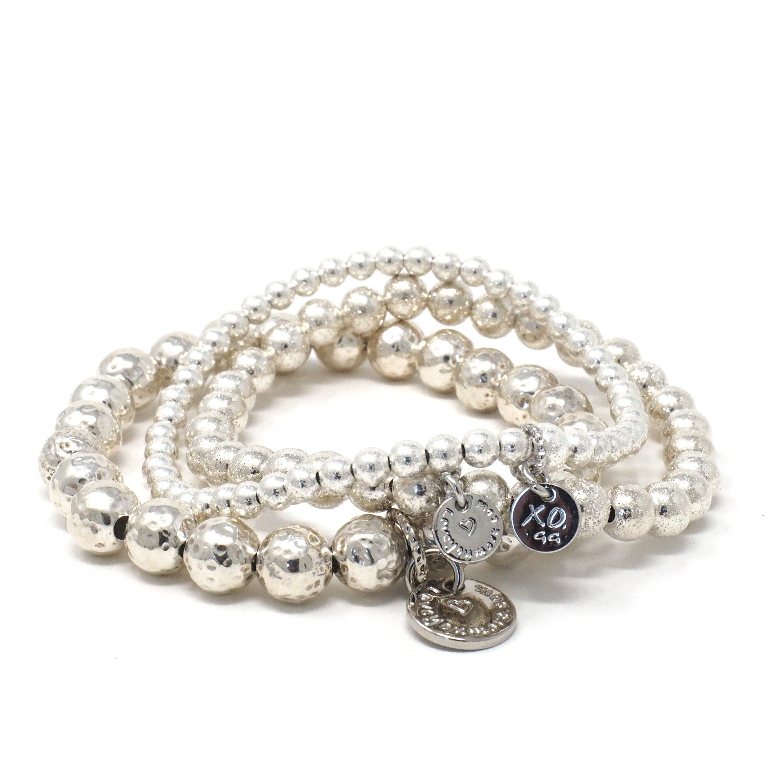 Eternity Bracelet in Silver Shimmer