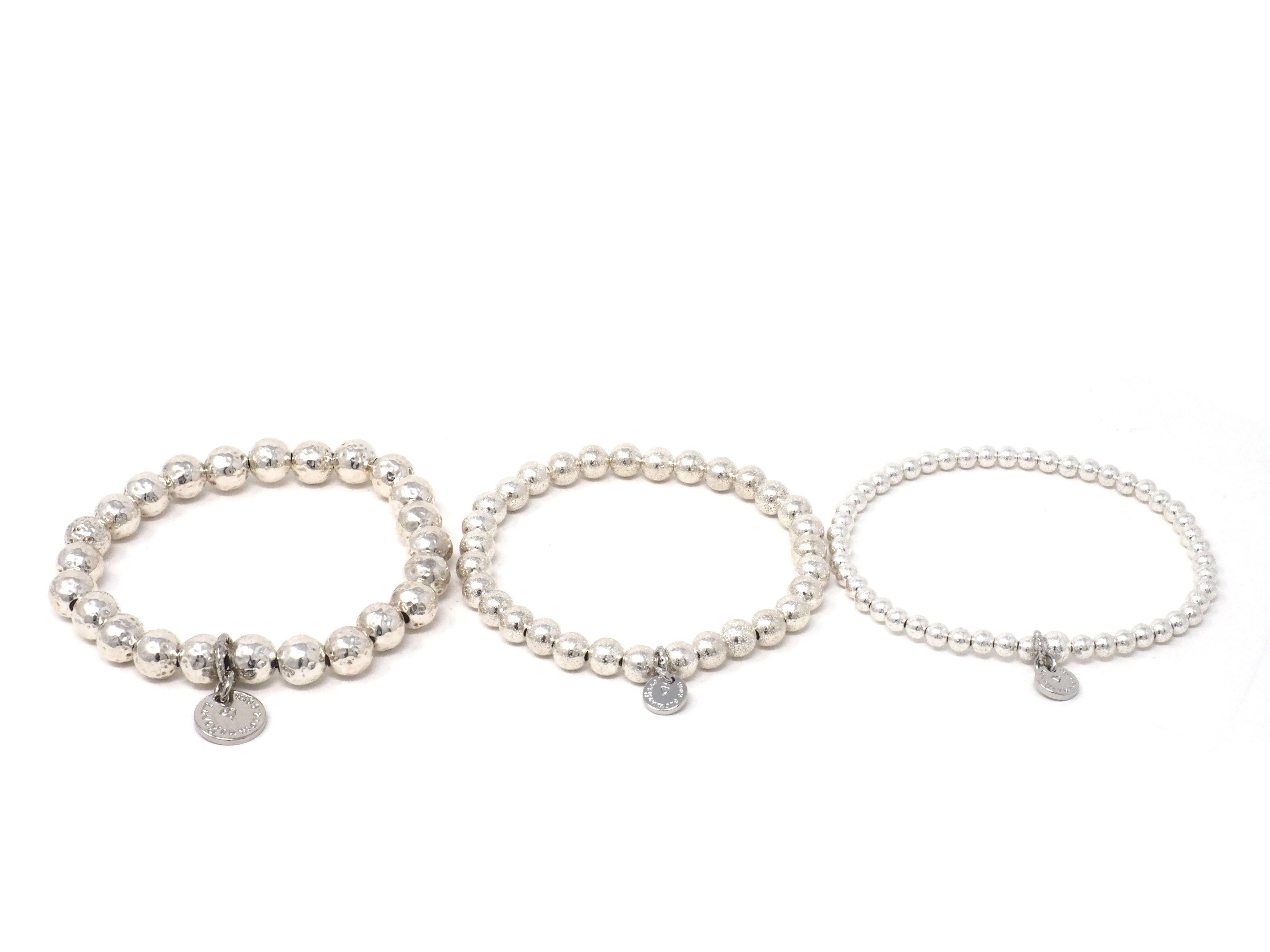 Eternity Bracelet in Silver Shimmer