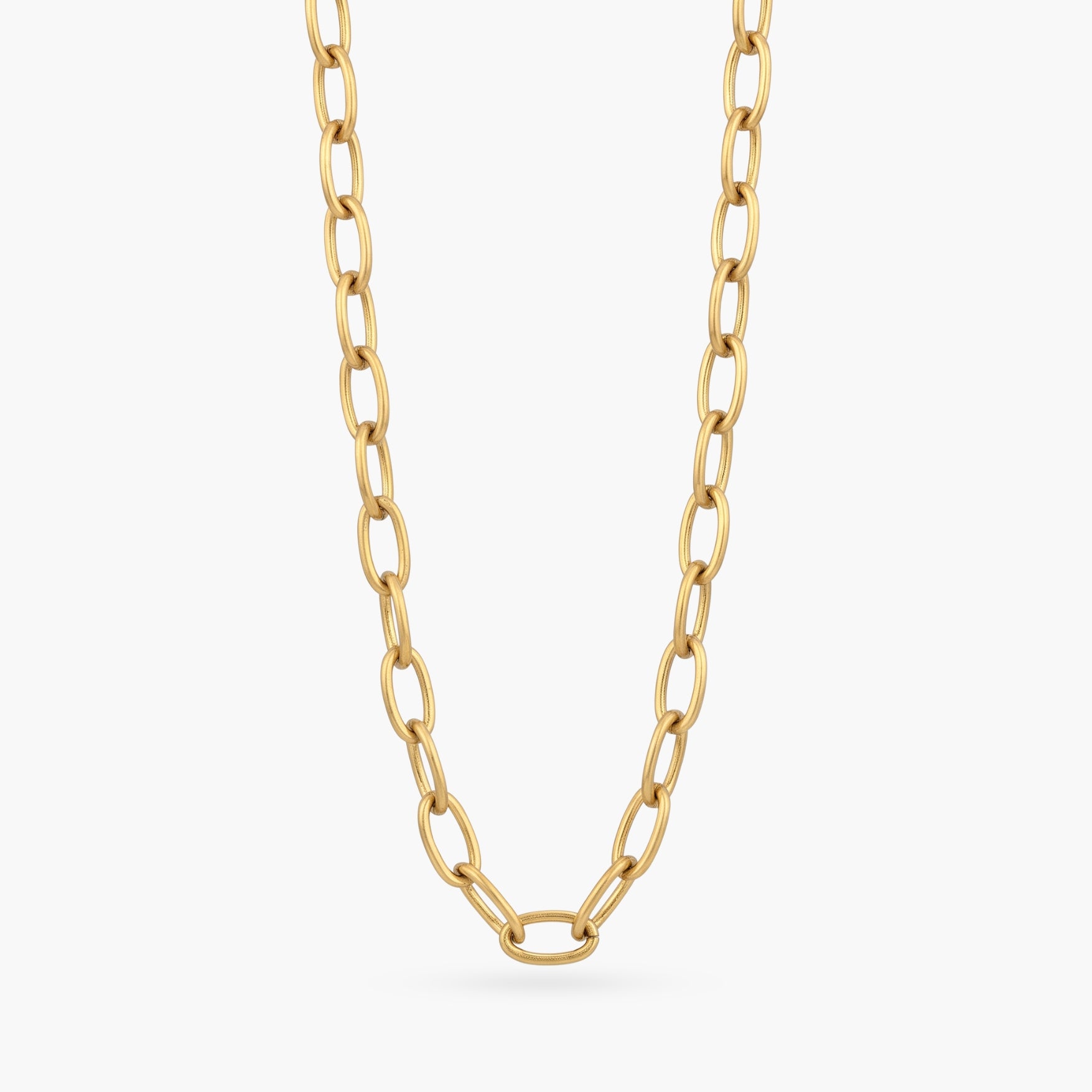Super Chunky Cable Gold Necklace