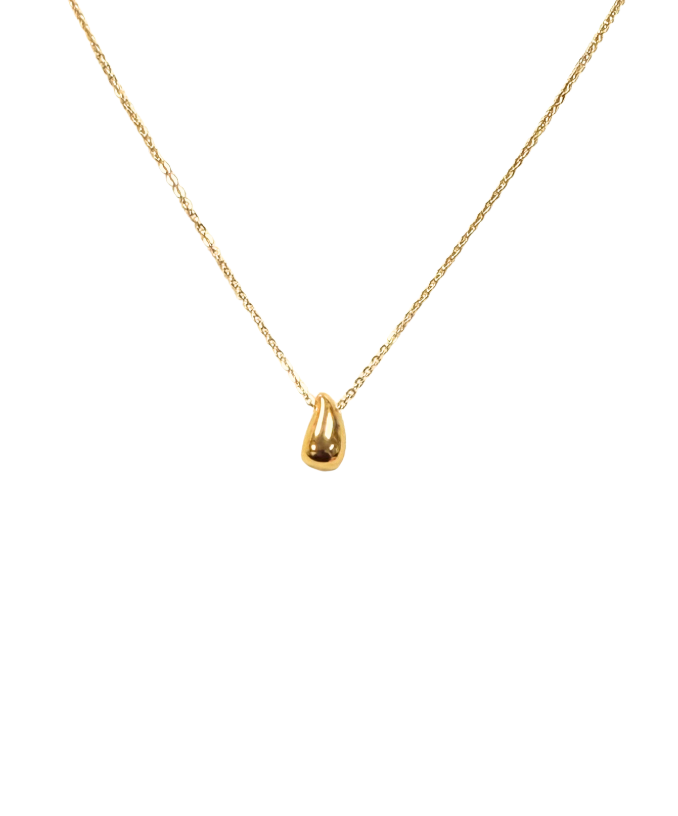 The Gold TearDrop Necklace