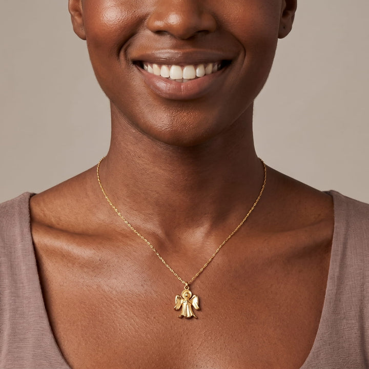 The Gold Angel Necklace
