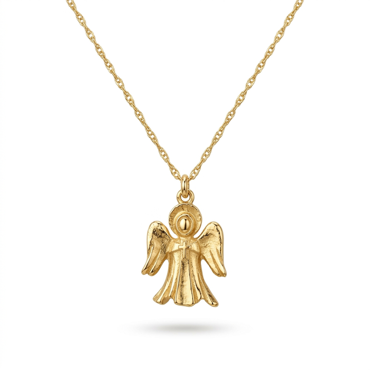 The Gold Angel Necklace