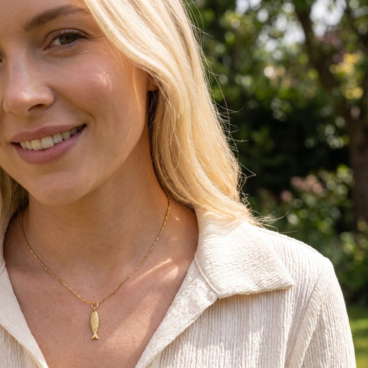 The Golden Fish Necklace