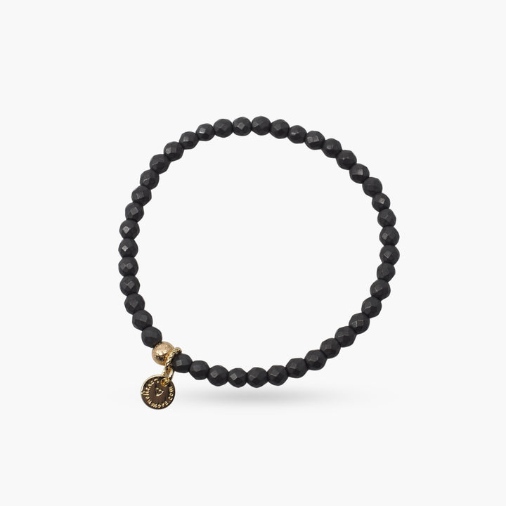 The Luna Bracelet in Geometric Gray