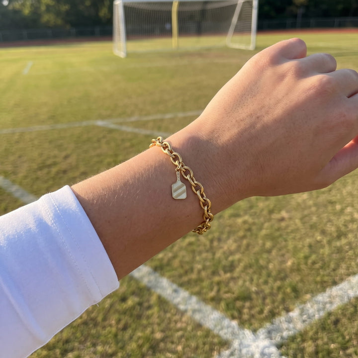 The Pickleball Gold Bracelet