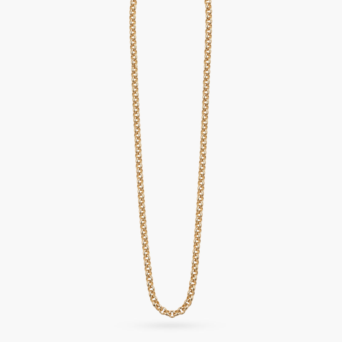 The Round Cable Link Necklace