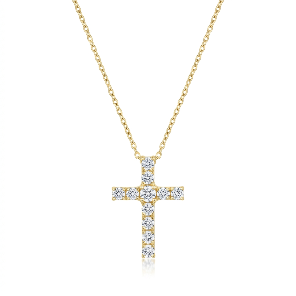 The Sparkling Cross Necklace