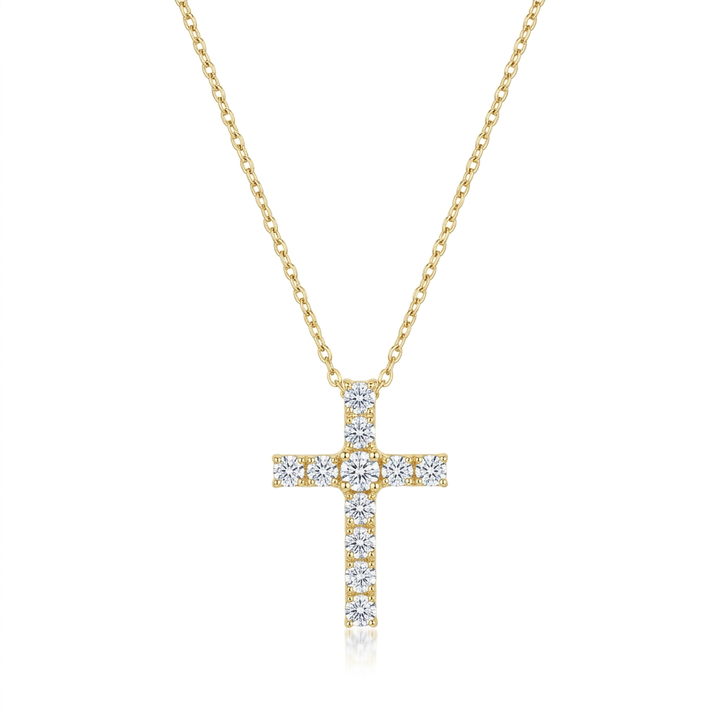 The Sparkling Cross Necklace