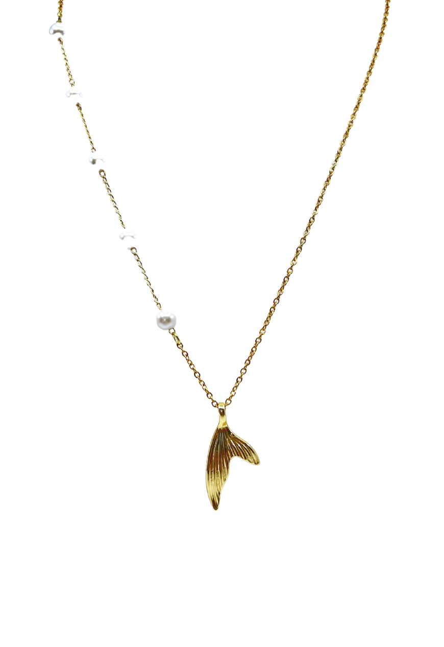 Under the Sea Gold Necklace