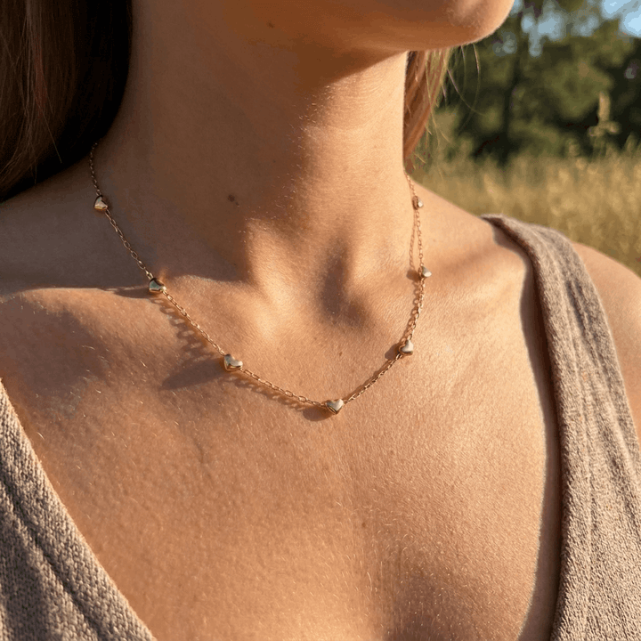 Spaced Heart Lola Necklace