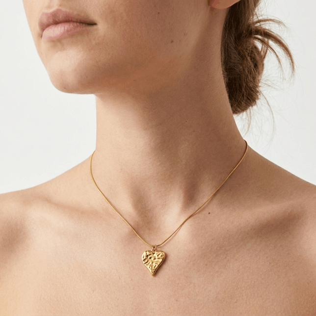Wild at Heart Gold Necklace