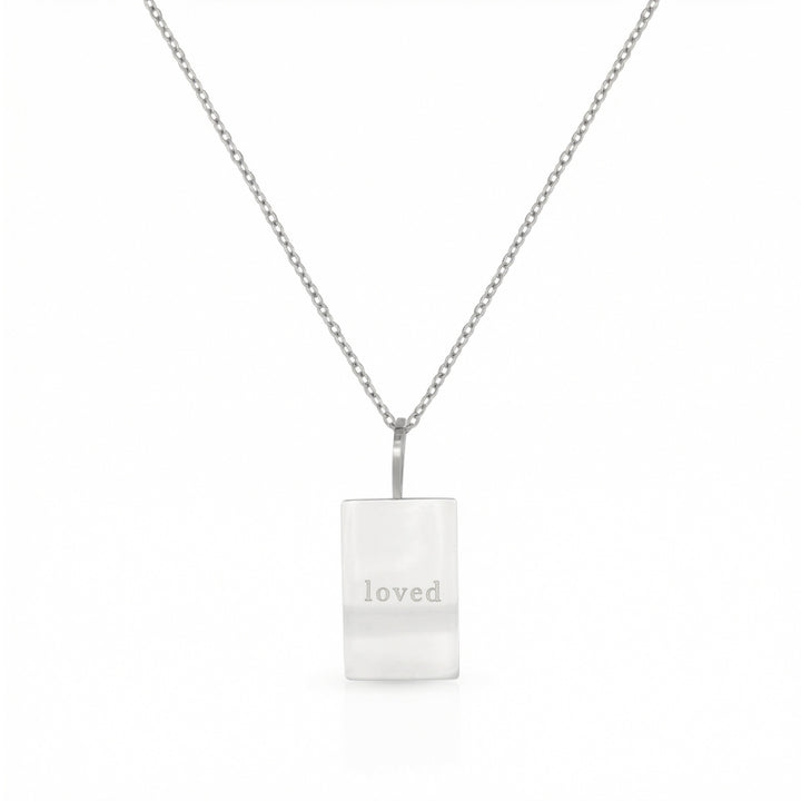 The Loved Tag Necklace