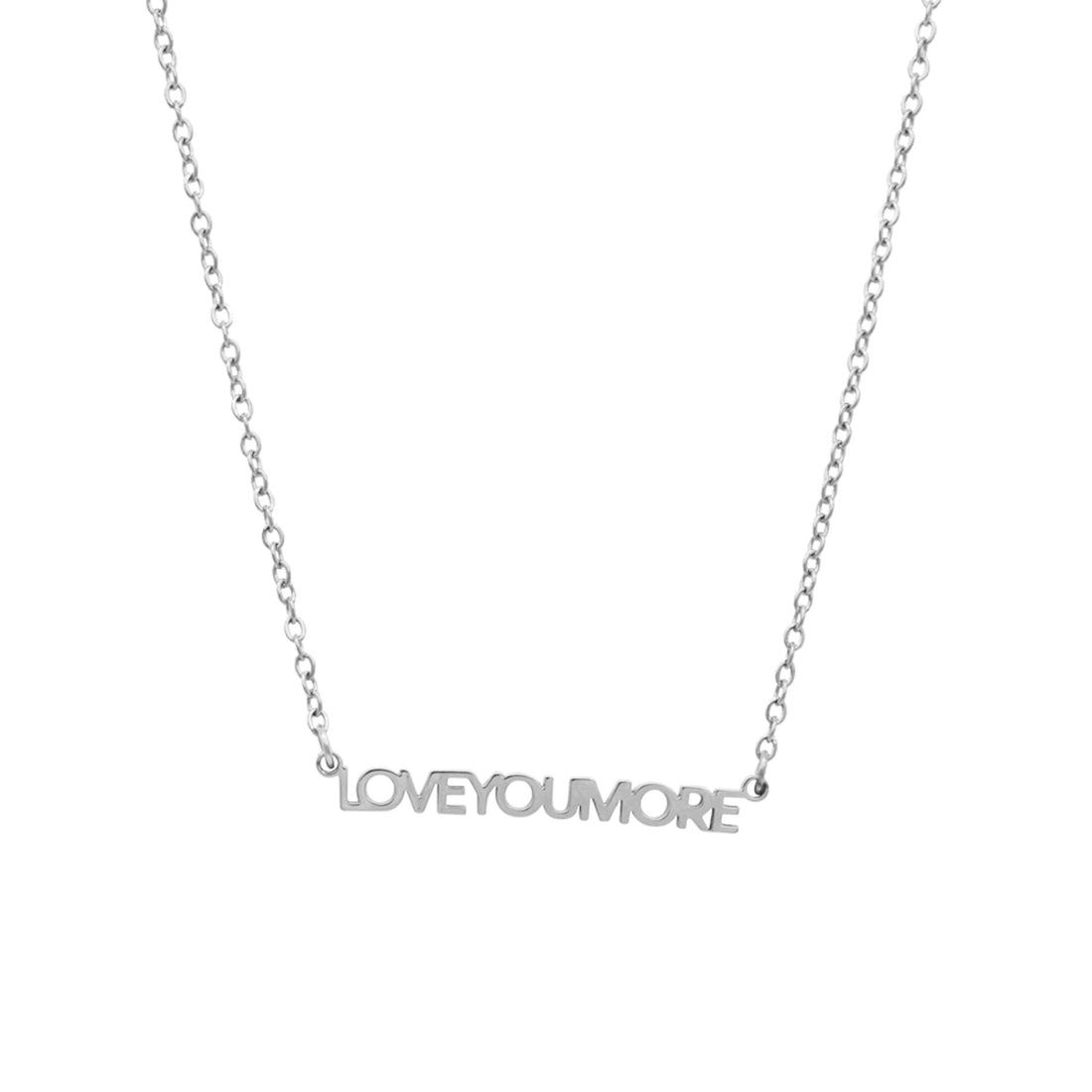 Mini Love You More Bar Necklace