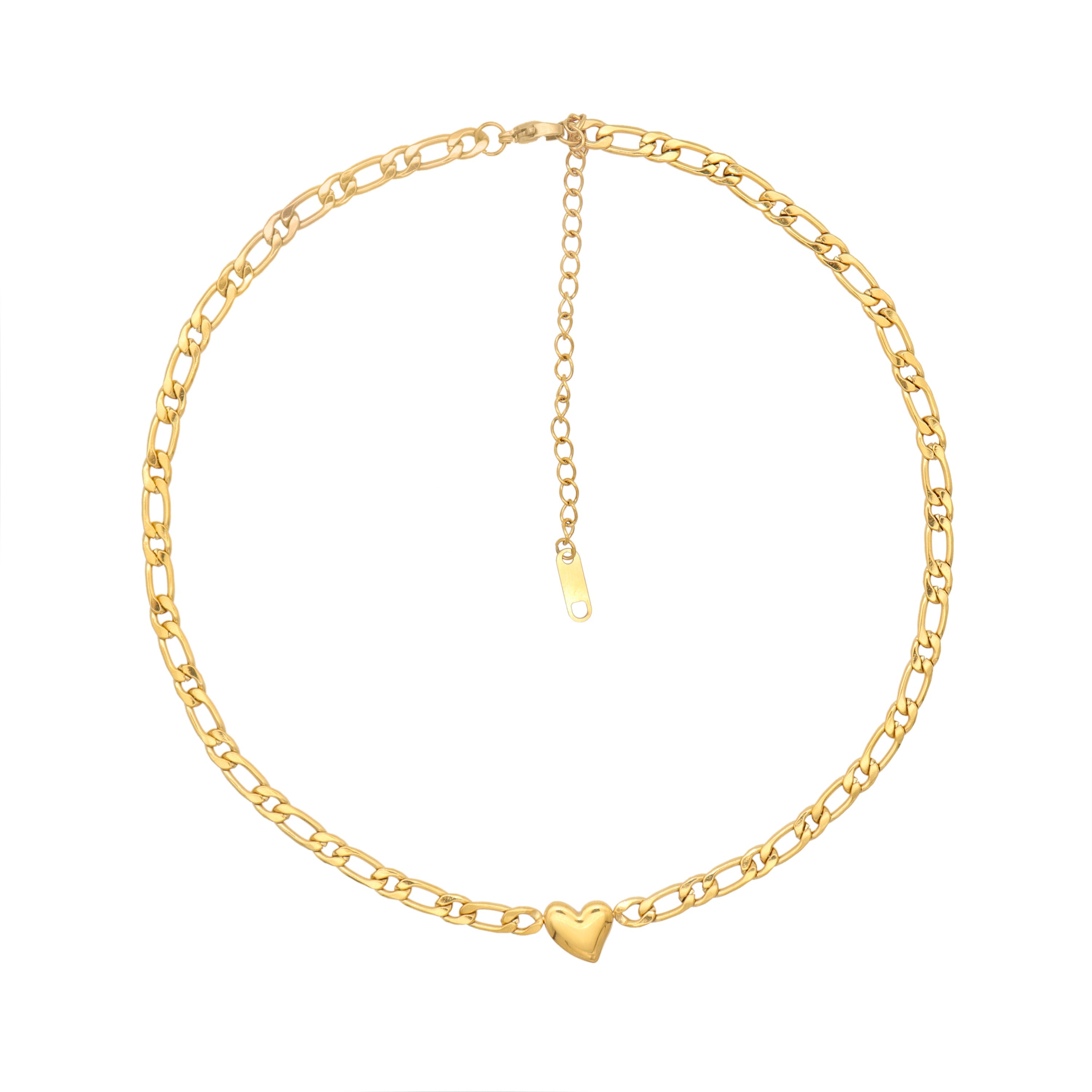 From the Heart Gold Necklace