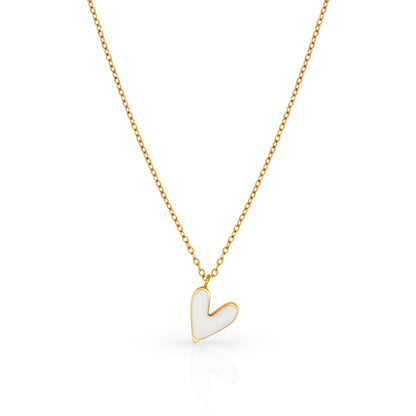 White Young at Heart Gold Necklace